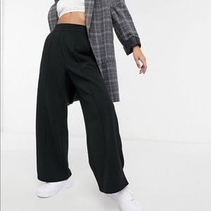 ASOS Vero Moda Petite High Waist Wide Leg Pant